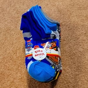 10 pack Paw Patrol socks, size 7-10.